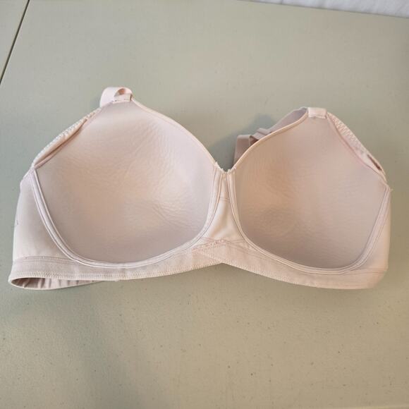 Vanity Fair Full Figure Bra Women's 44C Flesh Pink Back Closure - Picture 8 of 11